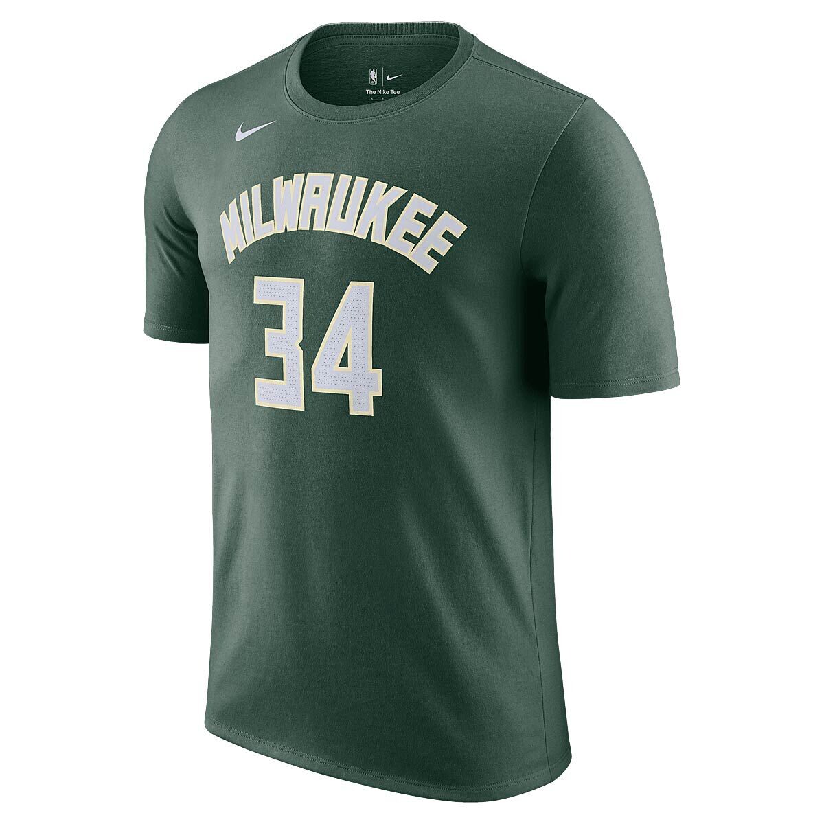 

Футболка NBA MILWAUKEE BUCKS N&N T-SHIRT GIANNIS ANTETOKOUNMPO Nike, цвет Rot/Grün