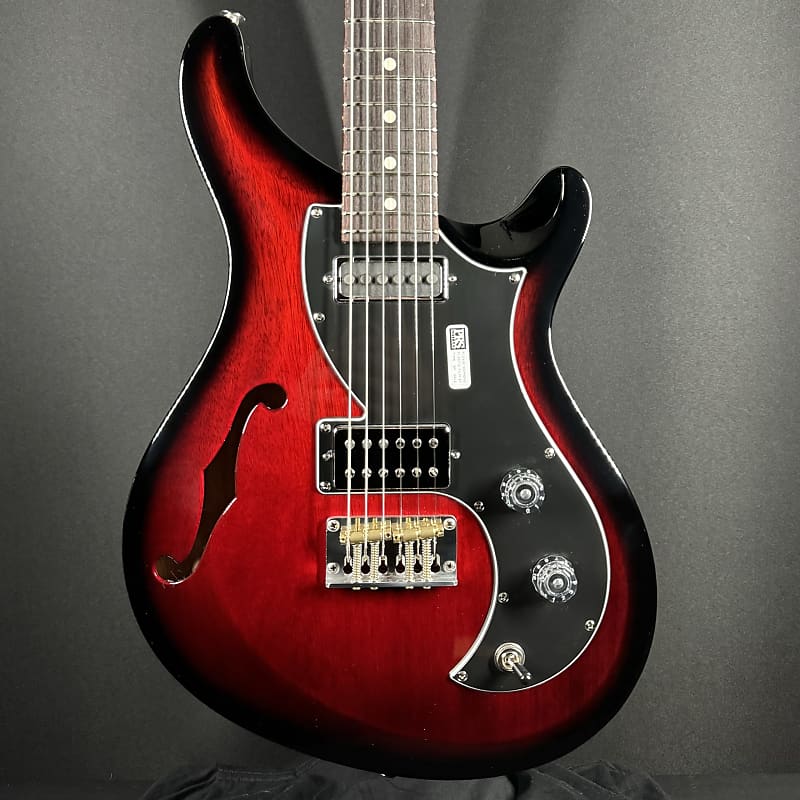 

Электрогитара PRS S2 Vela Semi-Hollow Scarlet Sunburst #579