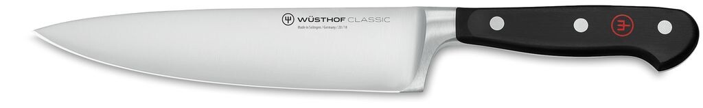 

WÜSTHOF Classic, длина лезвия: 18см, черный, поварской нож, 1030100118
