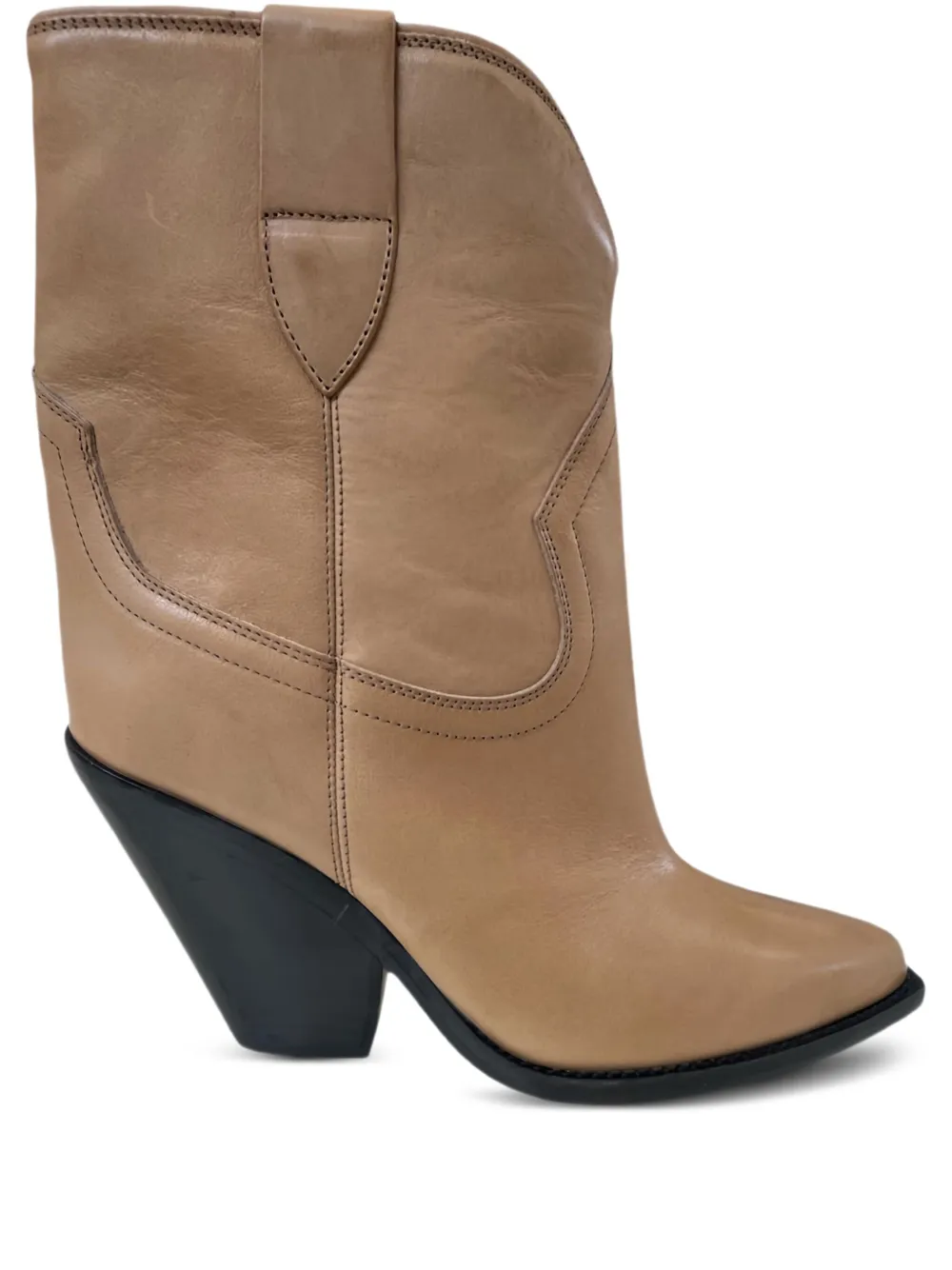 Сапоги на каблуке ISABEL MARANT, нейтральный
