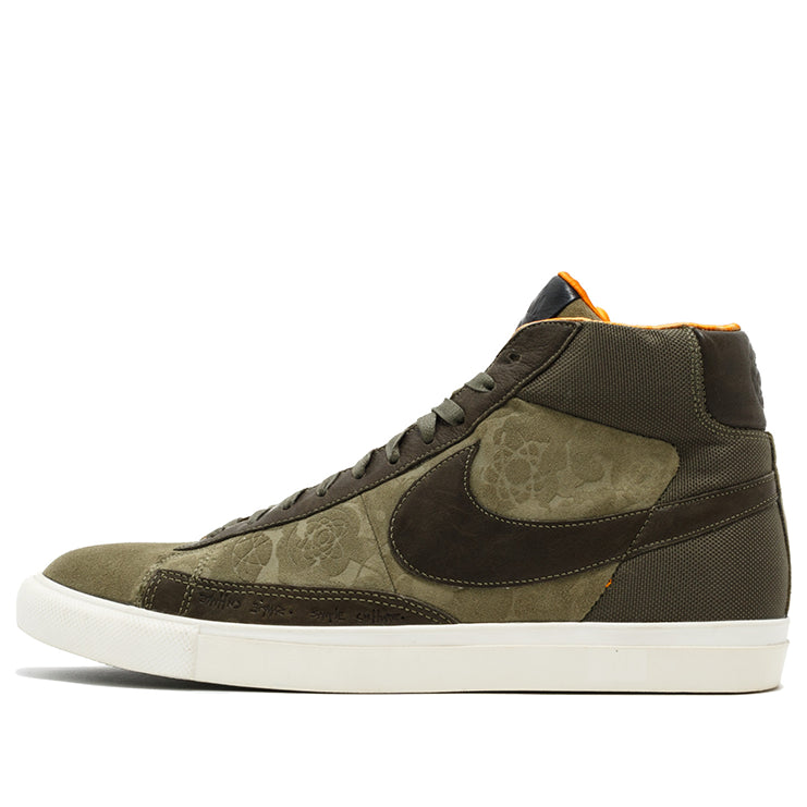 

Кроссовки Nike Mo' Wax x Blazer Hi SP 'Olive', зеленый