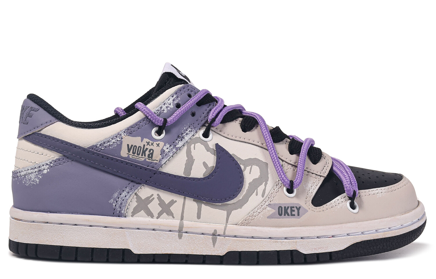

Женские кроссовки для скейтбординга Nike Dunk, Violet