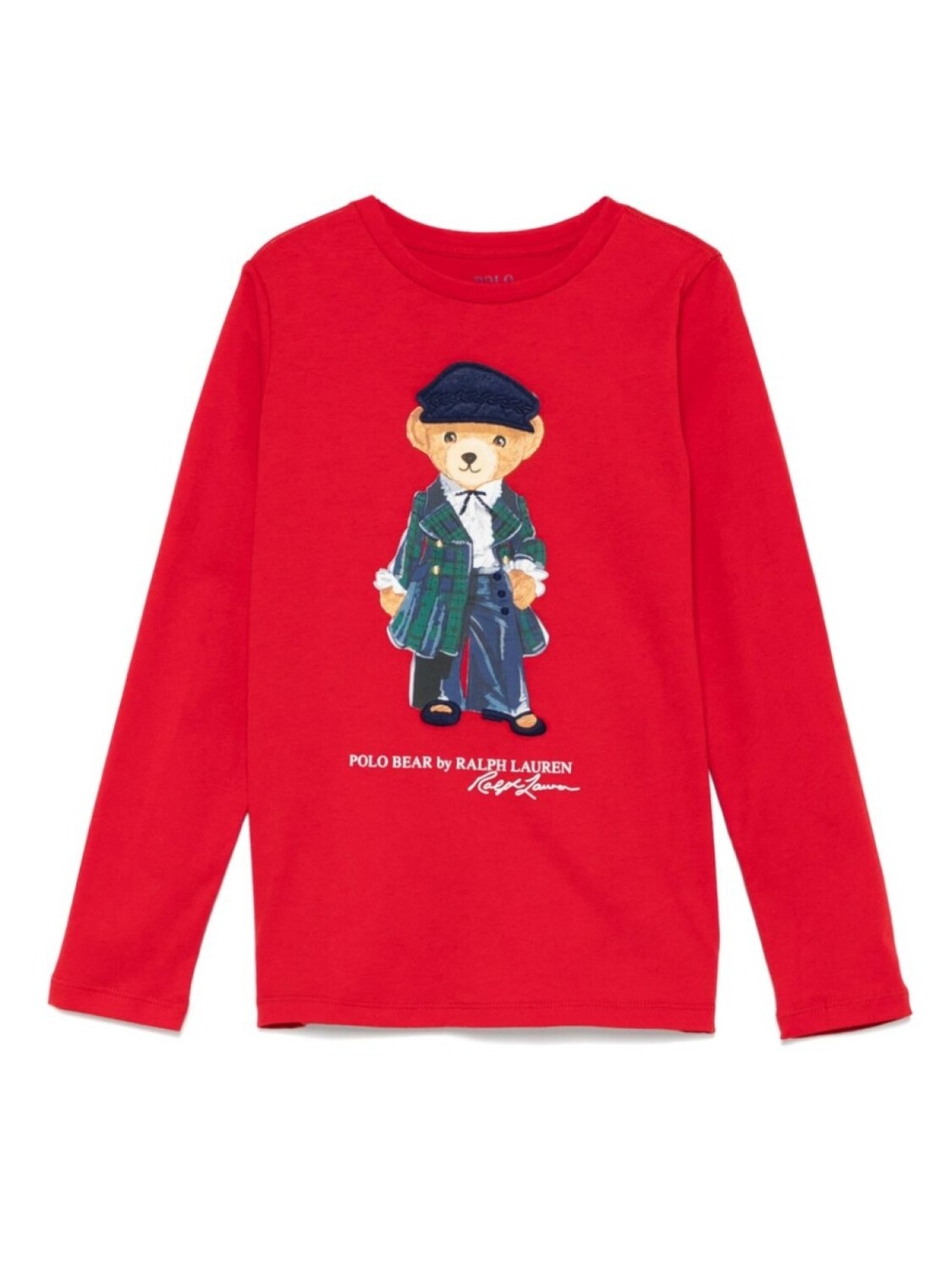 

POLO RALPH LAUREN KIDS футболка Polo Bear, красный