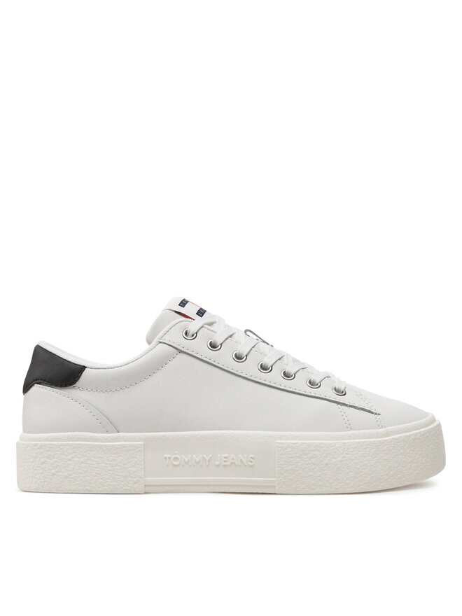 

Кроссовки Tommy Jeans Tjw Foxing Flatform Sneaker, экрю