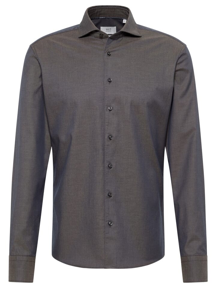 

Рубашка Eterna SLIM FIT, темно-синий