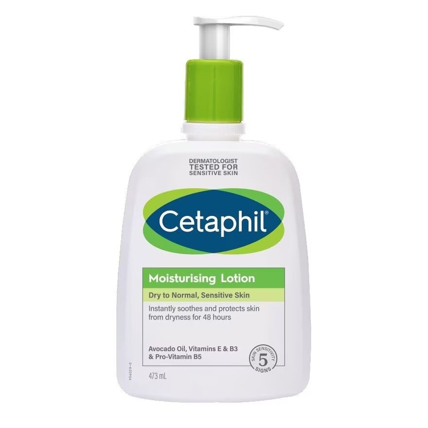 

Cetaphil Увлажняющий лосьон 473 мл. От сухой до нормальной, чувствительной кожи, white