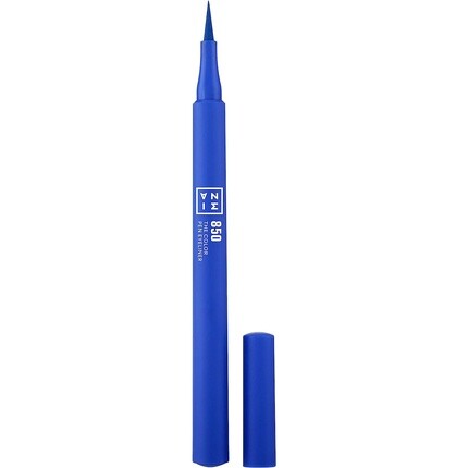 

Подводка для глаз The Color Pen, 850, синяя жидкость, 10 ч, стойкая формула, не размазывается, для чувствительных глаз, веганская, без жестокости, 3Ina