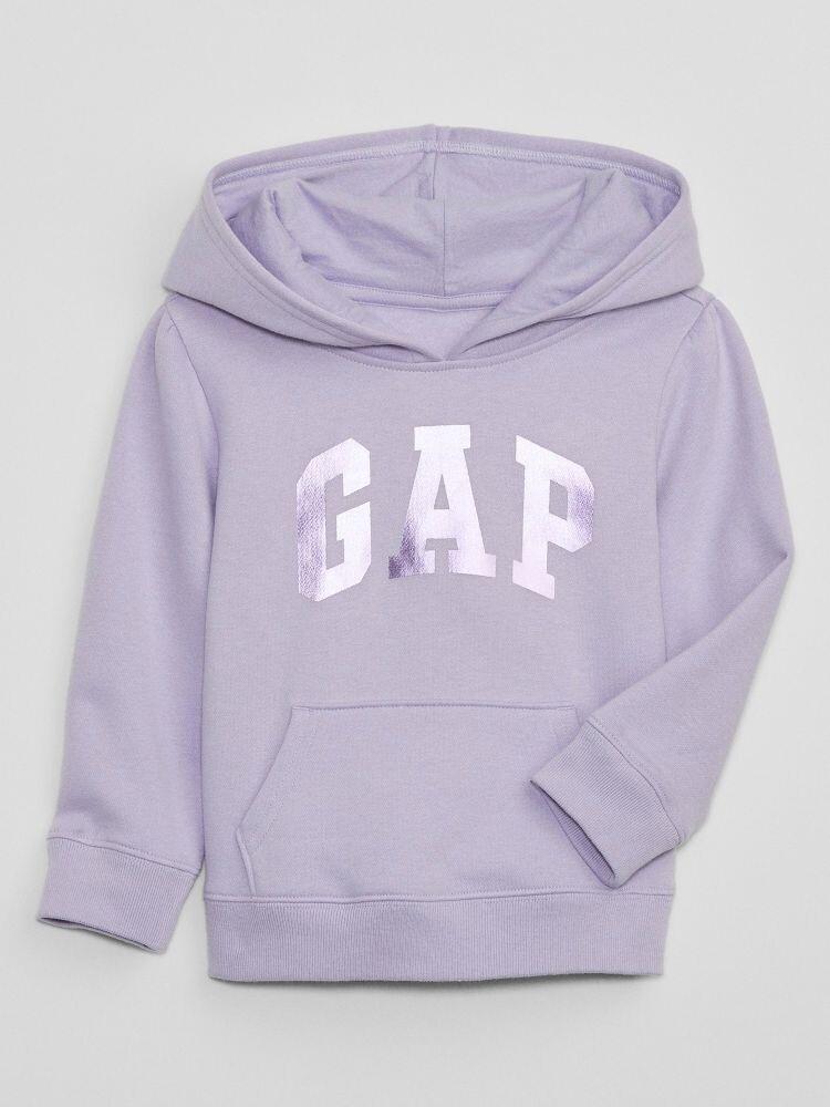 

Толстовка с металлическим логотипом Gap, фиолетовый