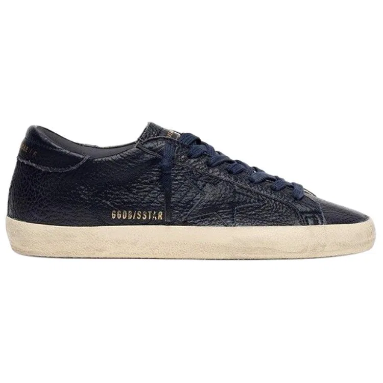Кроссовки для скейтбординга низкие Golden Goose Navy Blue — фото 3