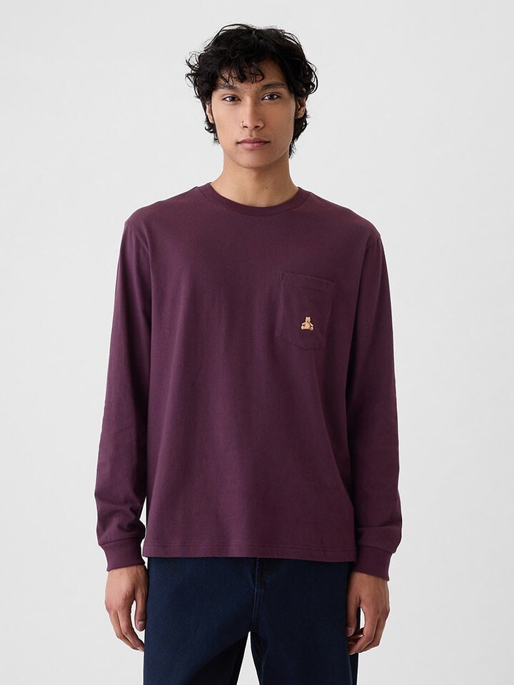 

Толстовка GAP Sweatshirt, фиолетовый