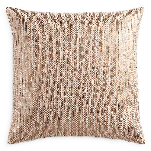 

Декоративная подушка с медными блестками, 20 x 20 дюймов Donna Karan, цвет Gold