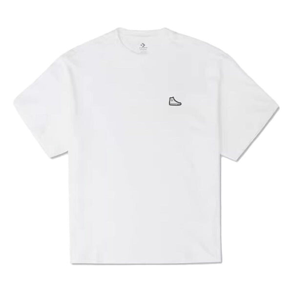 

Футболка loose fit tea tee 'white' Converse, белый