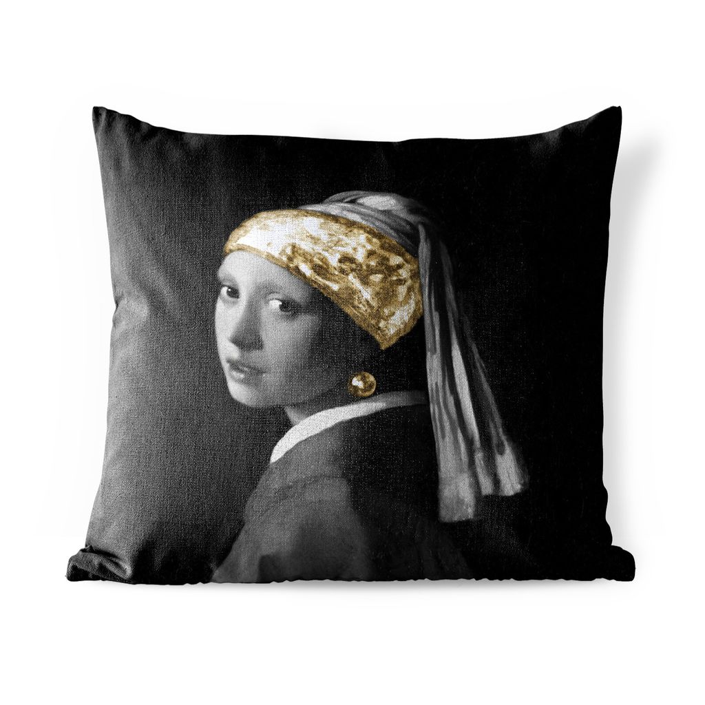 

Подушка для улицы MuchoWow — Девушка с жемчужной сережкой — Vermeer — Искусство — 50x50 см — Устойчивость к атмосферным воздействиям — Подушка для отдыха — Чехол на подушку — Хлопчатобумажная ткань — Декоративные наволочки, мультиколор