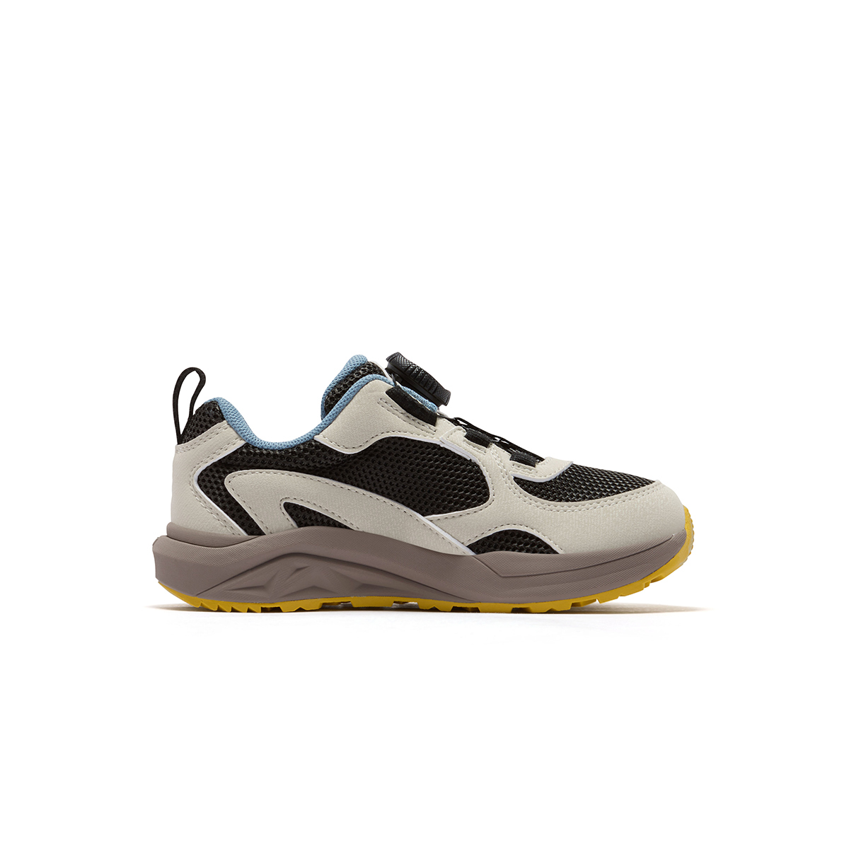 Детские уличные кроссовки performance fph FILA KIDS, черный/серо-желтый — фото 3