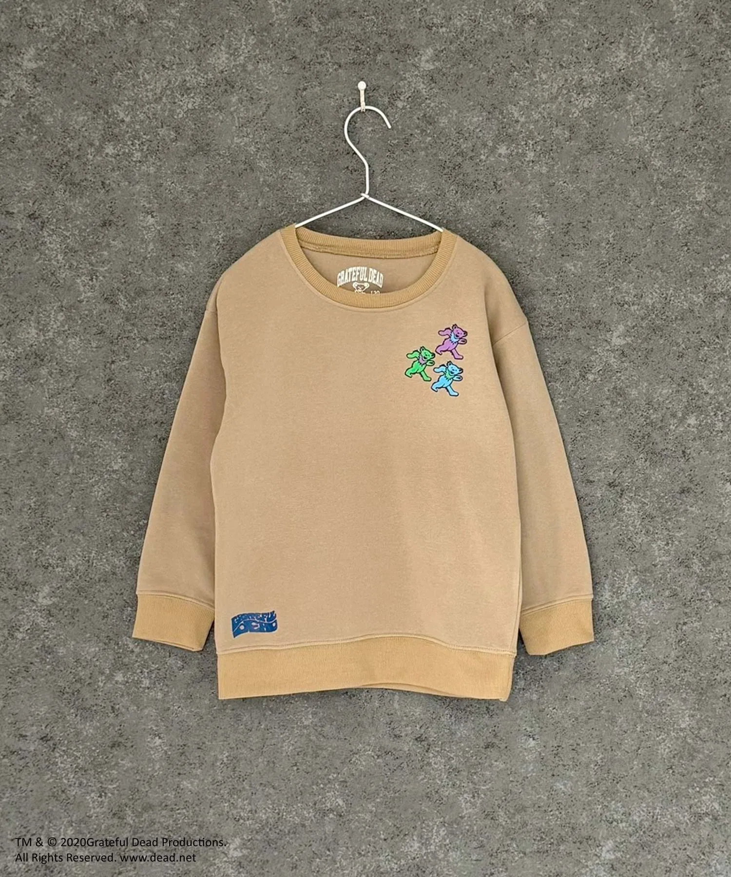 GRATEFUL DEAD Толстовка оверсайз из мягкого флиса с начесом, приятная на ощупь, как хлопок. — фото 3