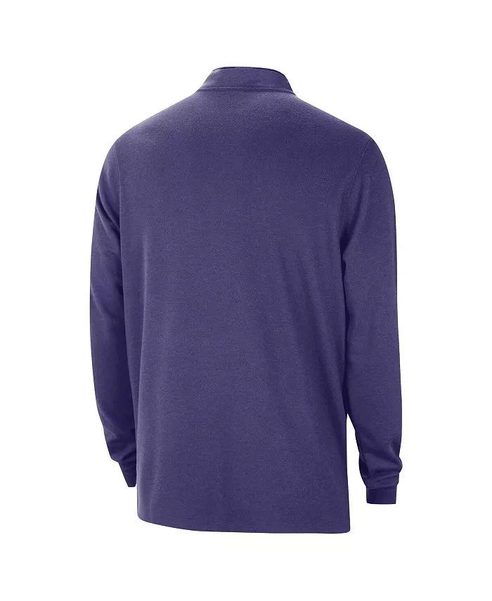 Толстовка Men's Purple Phoenix Suns 2024/25 Courtside Performance Half-Zip Top Nike — фото 3