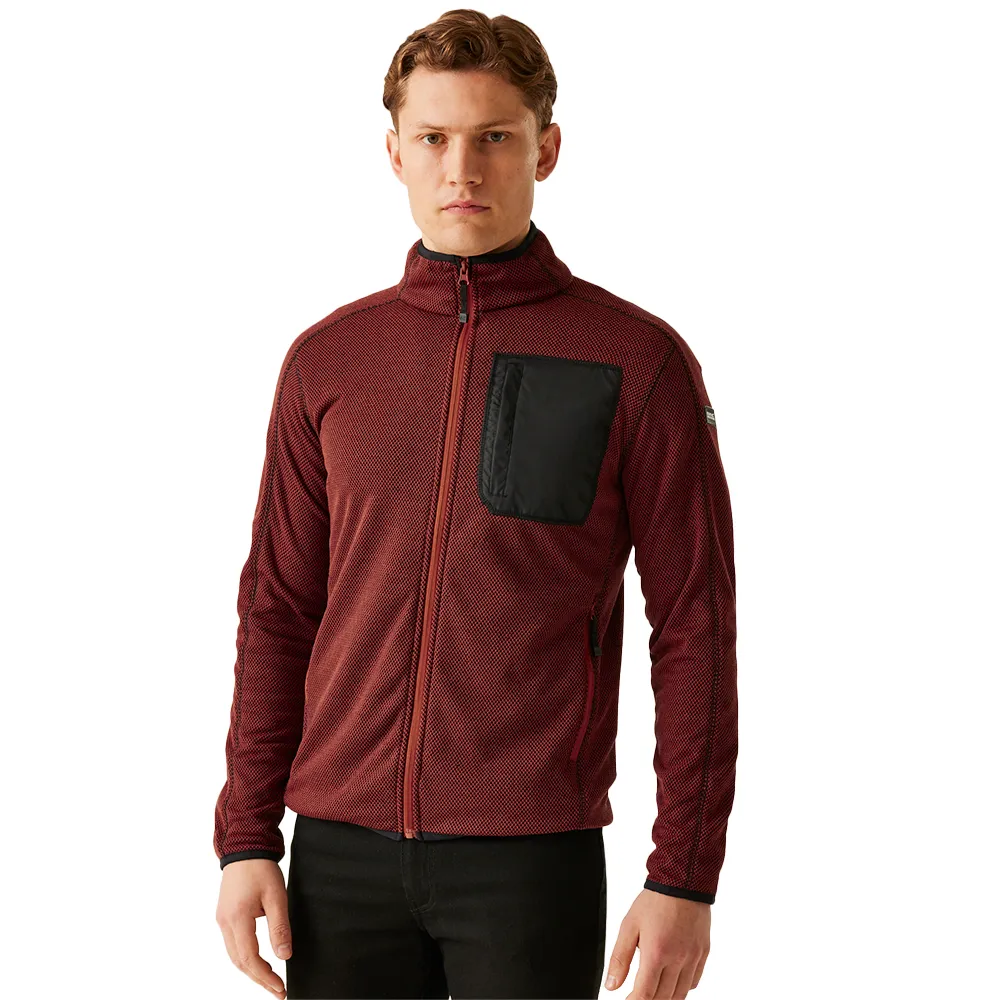 

Флис Regatta Kitom full zip, красный