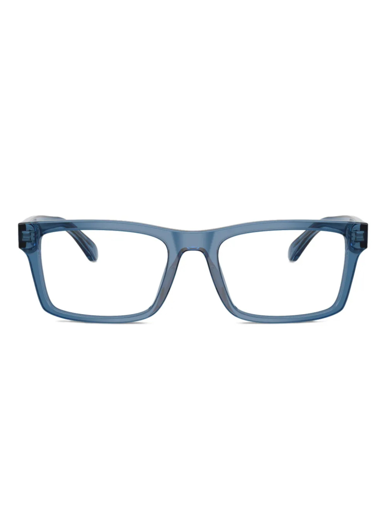 

Emporio Armani square-frame очки, синий