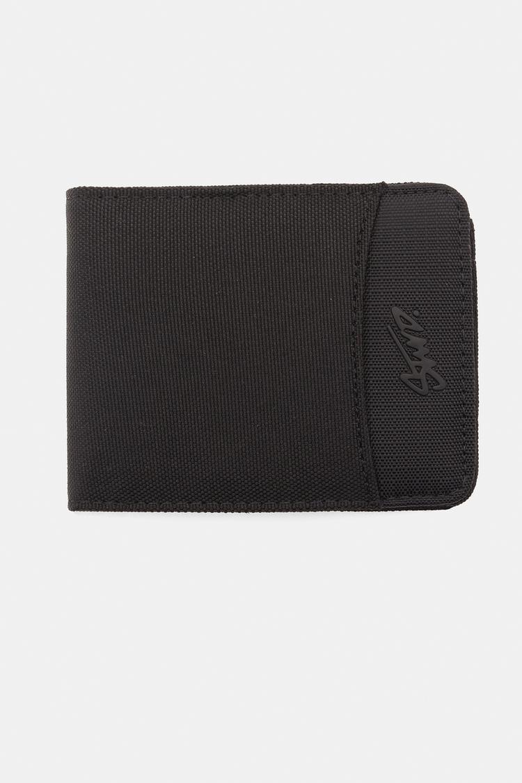 

Кошелек из черной ткани stwd Pull And Bear, черный
