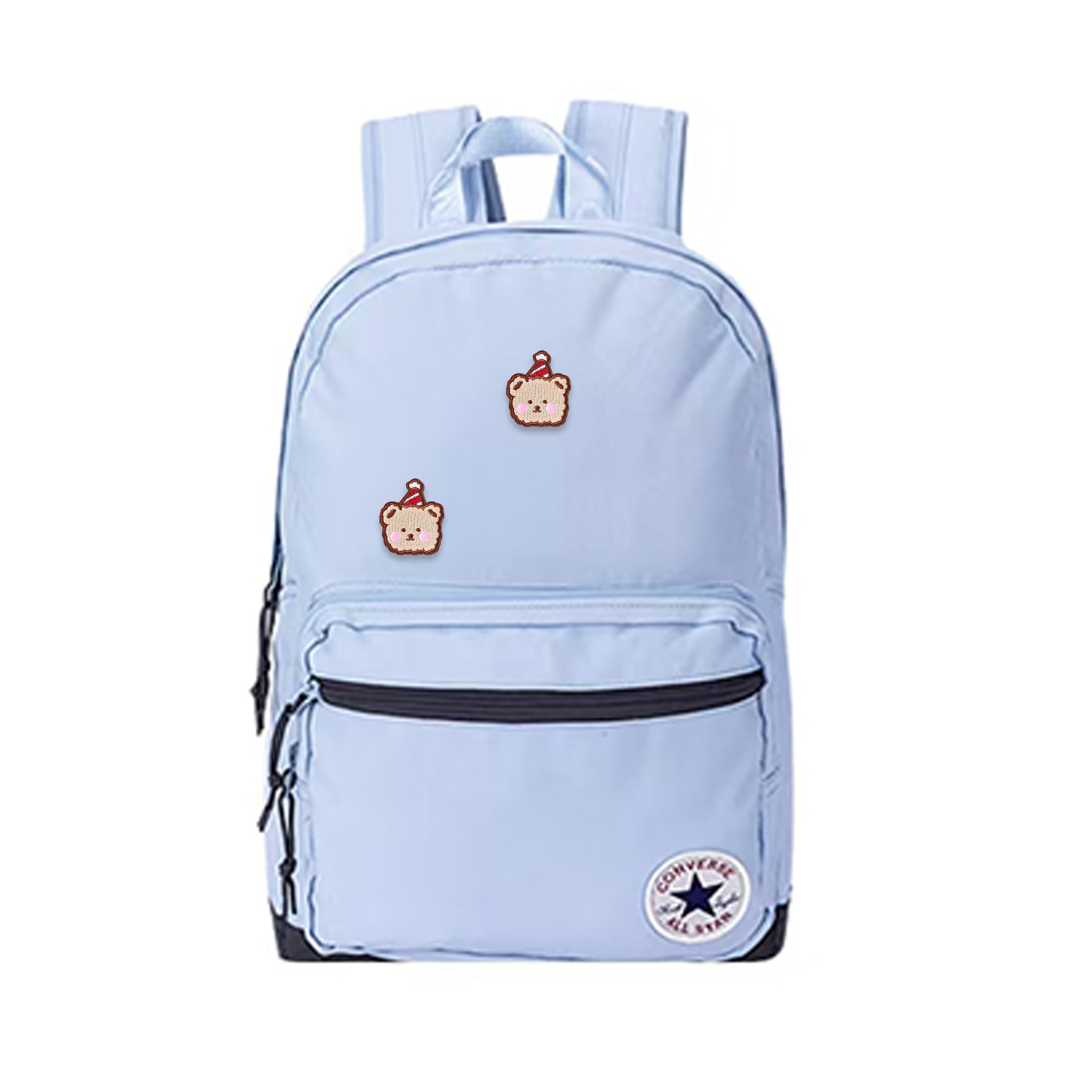 

Converse Средний рюкзак из полиэстера для женщин Light Haze Blue, Chu An Bear