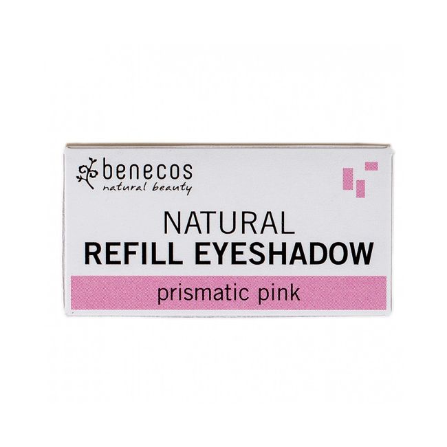Натуральный сменный блок теней для век Benecos, цвет prismatic pink — фото 2