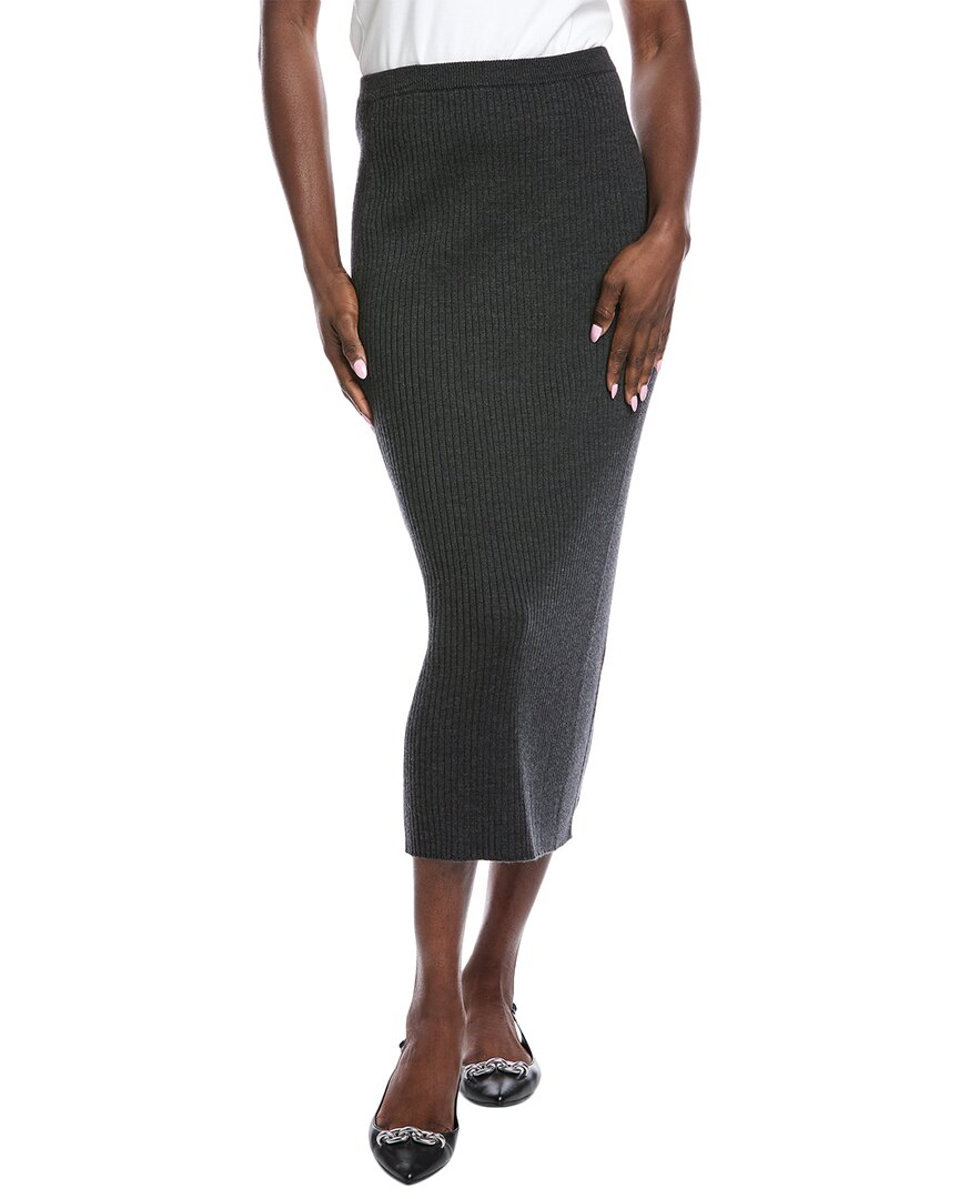 

Юбка-карандаш из шерсти EILEEN FISHER, Charcoal