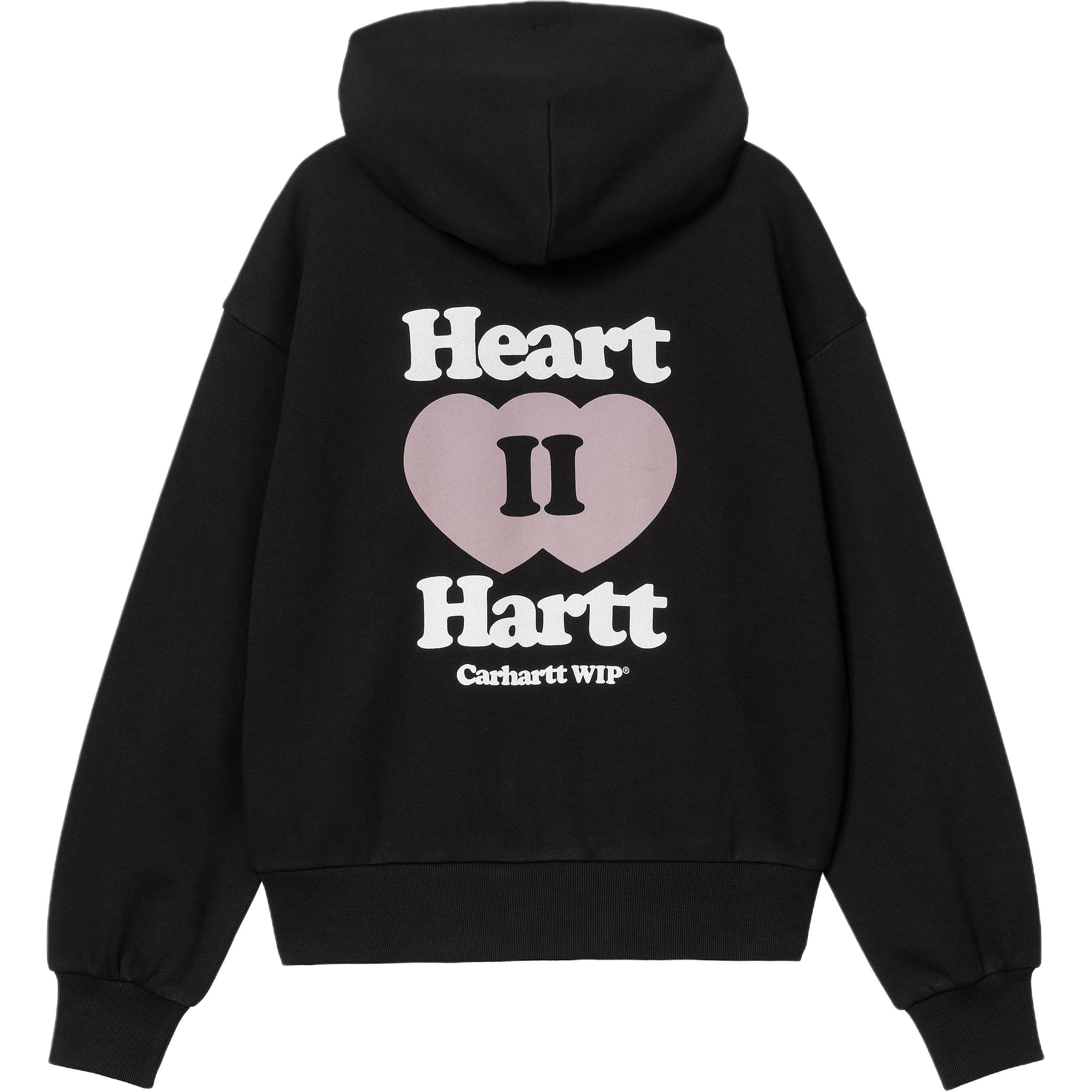 

Carhartt WIP Толстовка с логотипом в виде сердца, Black