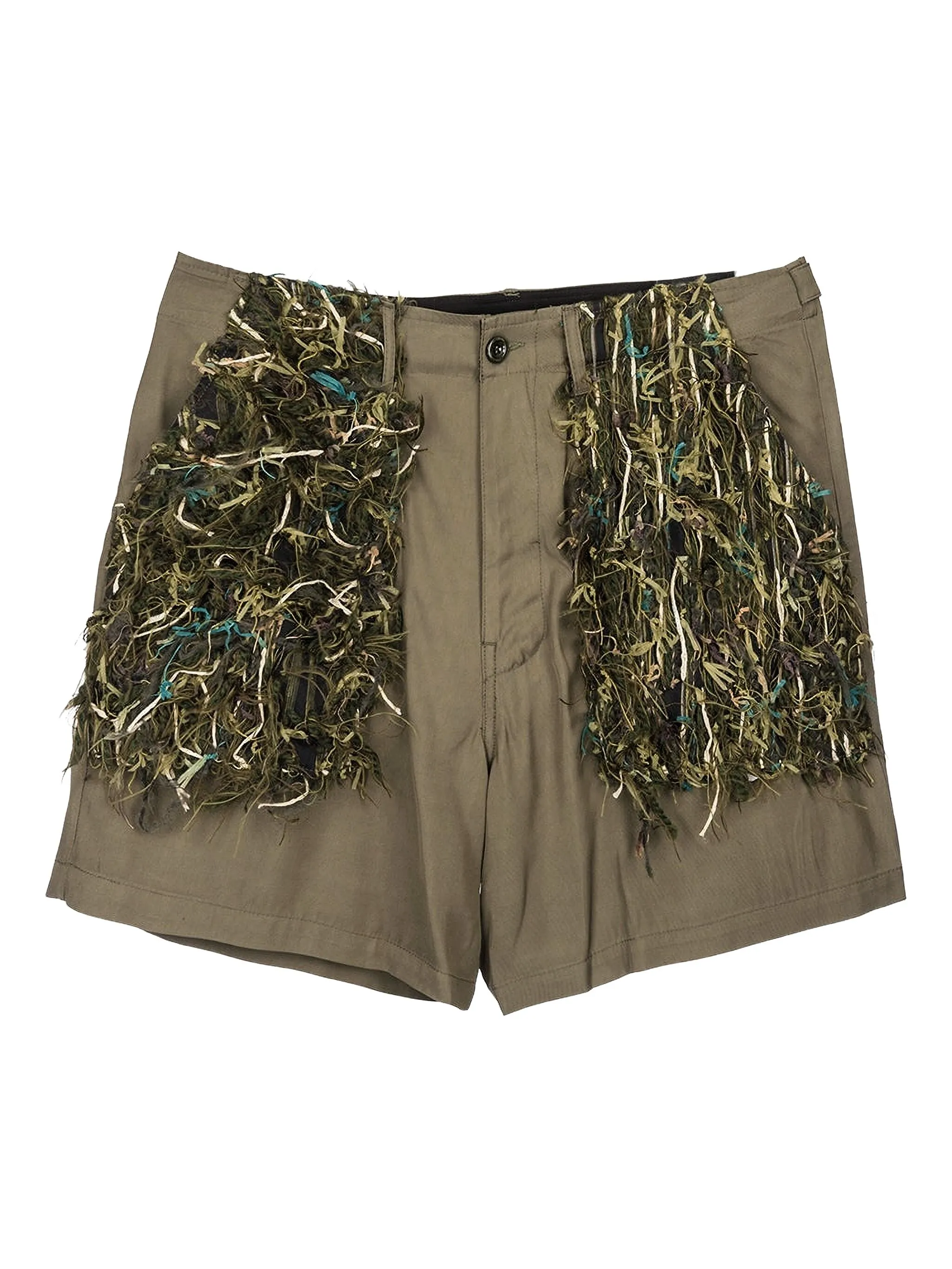 

Декорированные шорты 4Sdesigns, зеленый