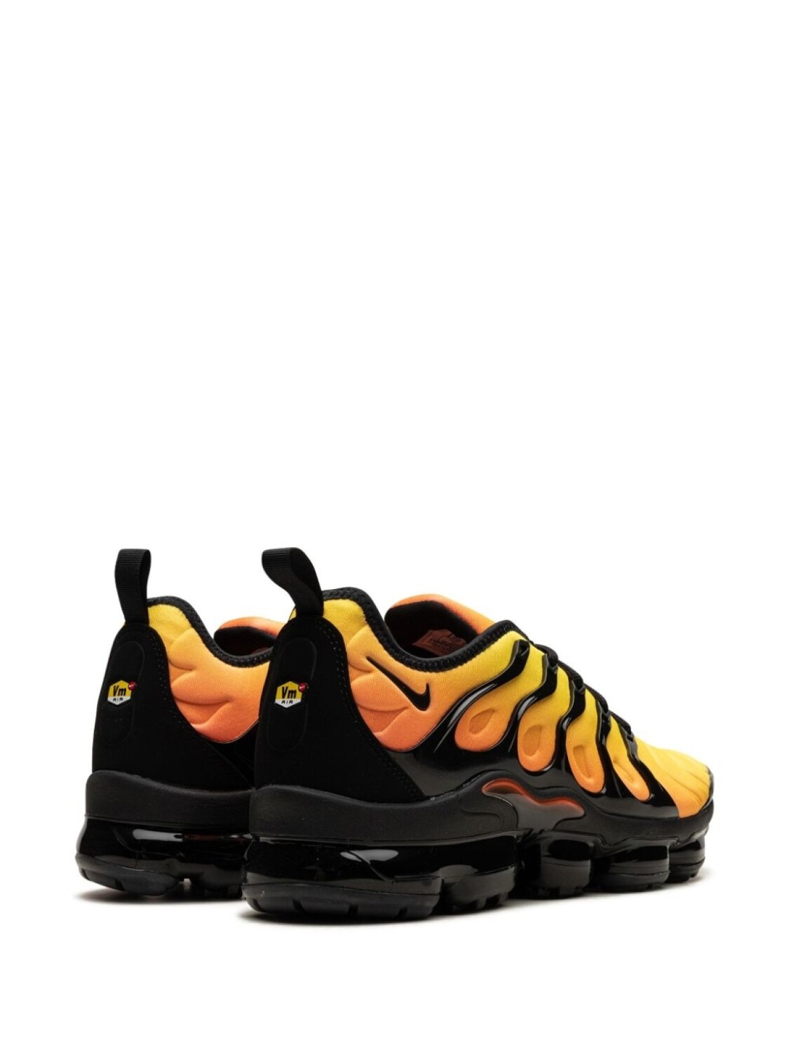 Кроссовки Nike Air Vapormax Plus, черный/желтый — фото 3
