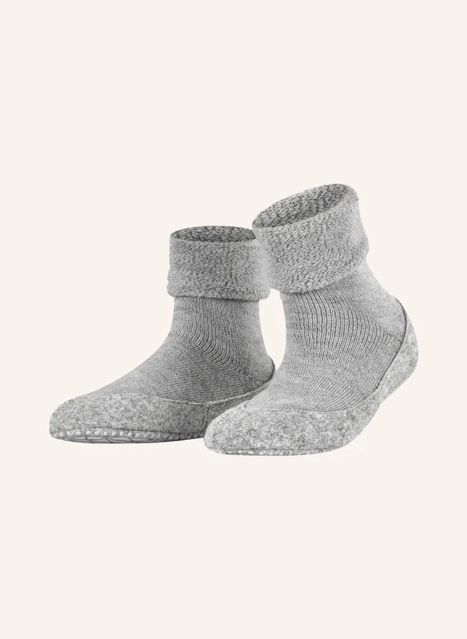

Носки-стоперы cosyshoe из шерсти мериноса Falke, серый