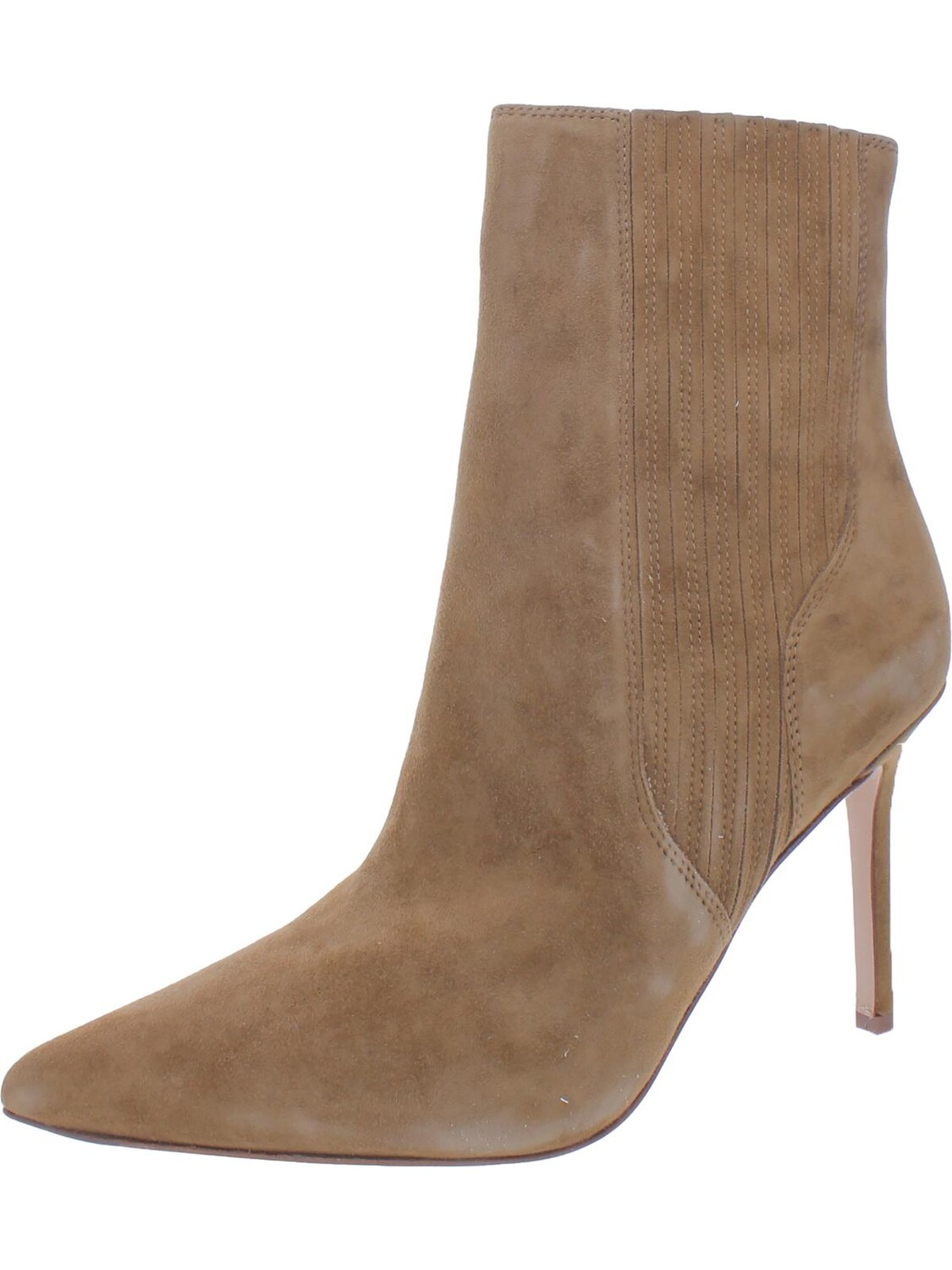 

Женские ботильоны на шпильке Lisa с мягкой стелькой Veronica Beard, цвет Chestnut Suede