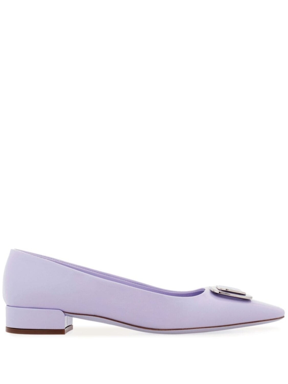 

Ferragamo новый пластинчатый насос Vara, фиолетовый