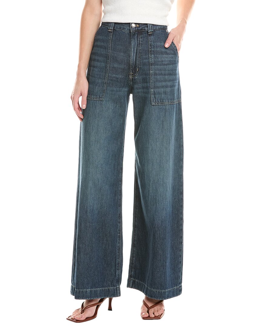 

Madewell Lindewood Wash супер широкие джинсы, синий