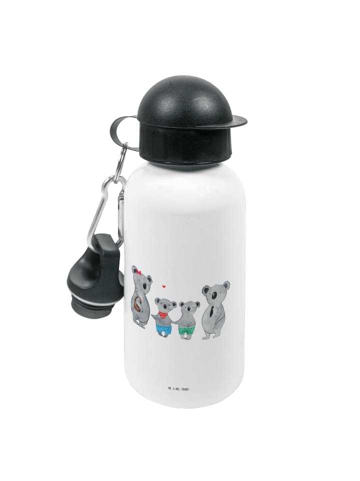 

Mr. & Mrs. Panda Бутылка для питья Koala Family Two Drinking Bottle без надписи, белого цвета