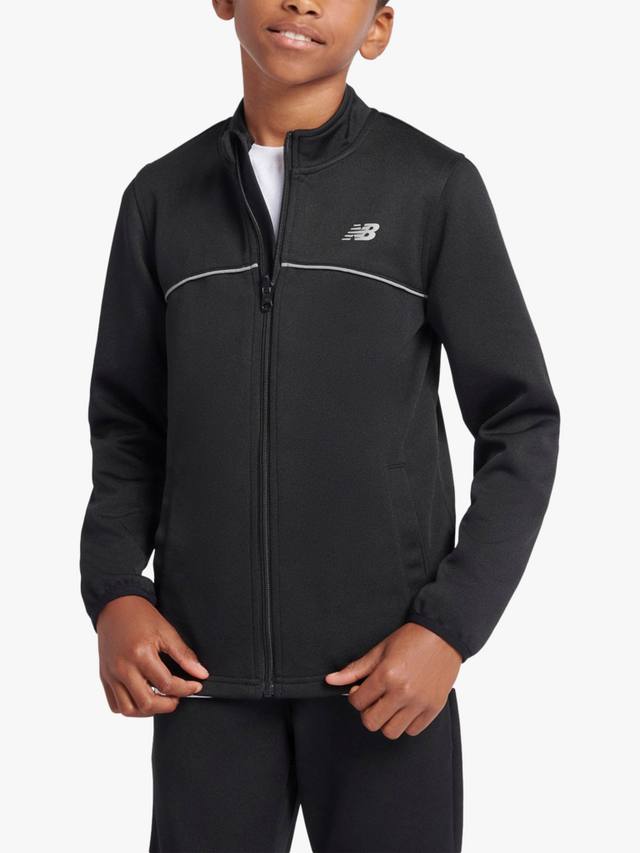 

Детская куртка-толстовка с воротником-воронкой на молнии New Balance, Caviar