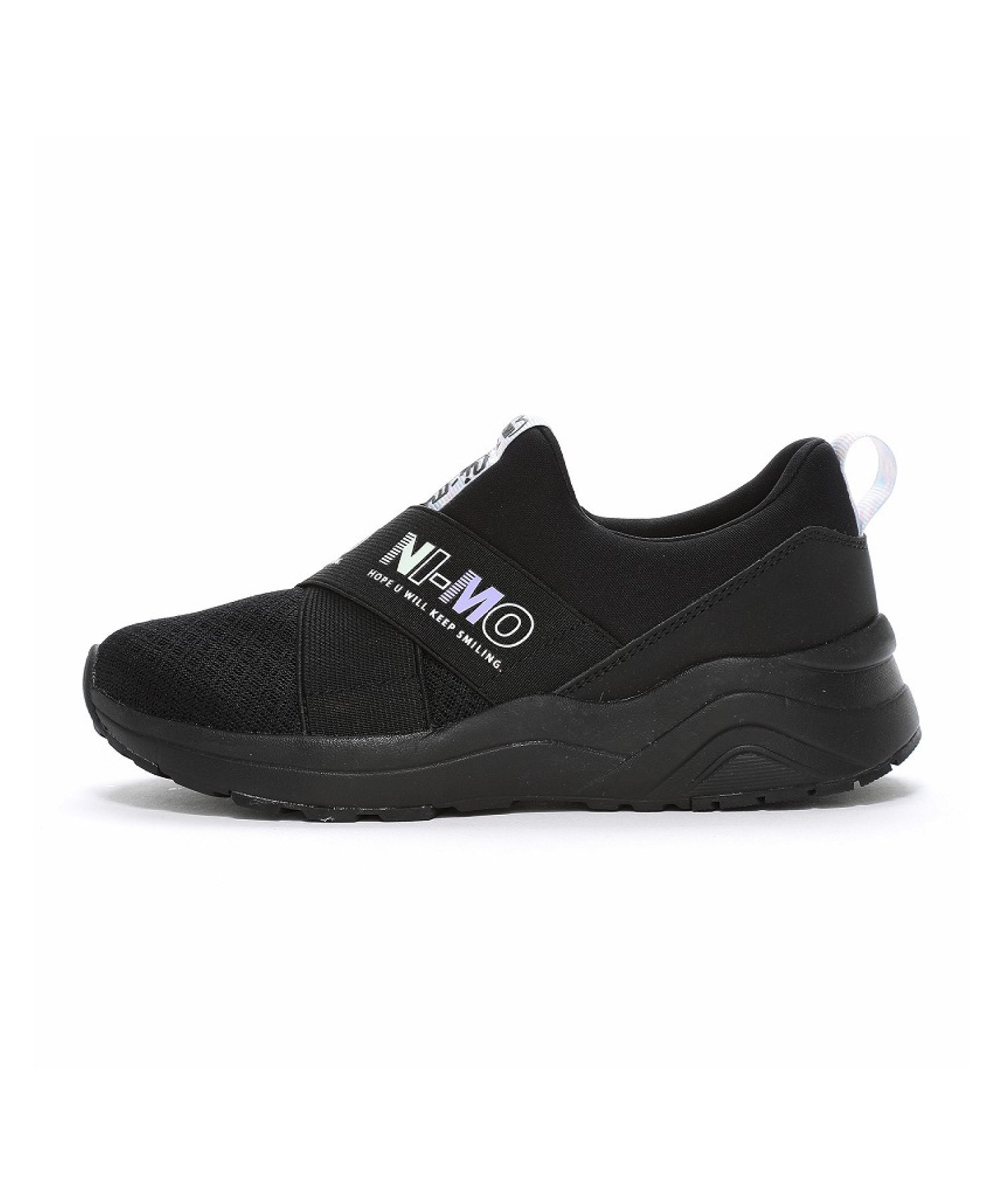 Детские кроссовки MoonStar NM J121 SLIP-ON Nemo Ni-Mo, black — фото 4