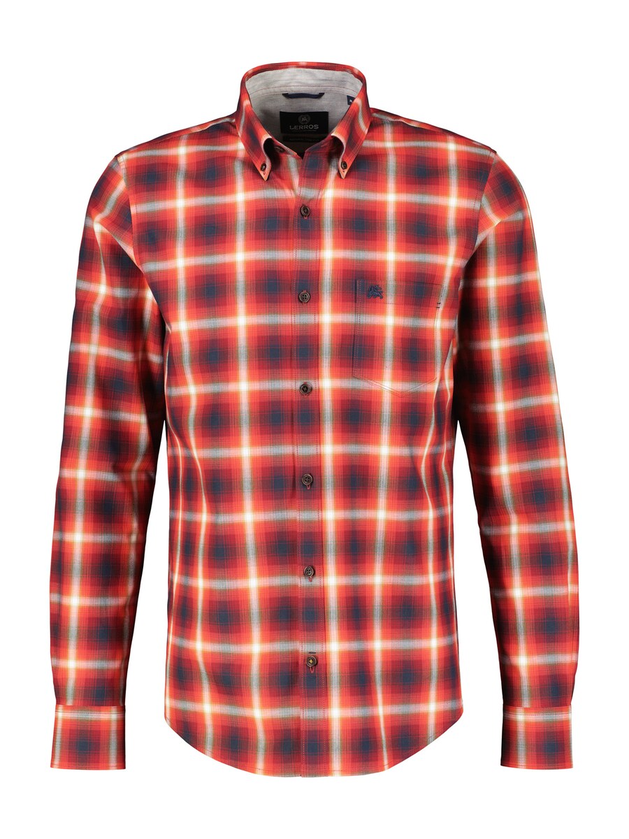 

Рубашка на пуговицах классического кроя LERROS, Red