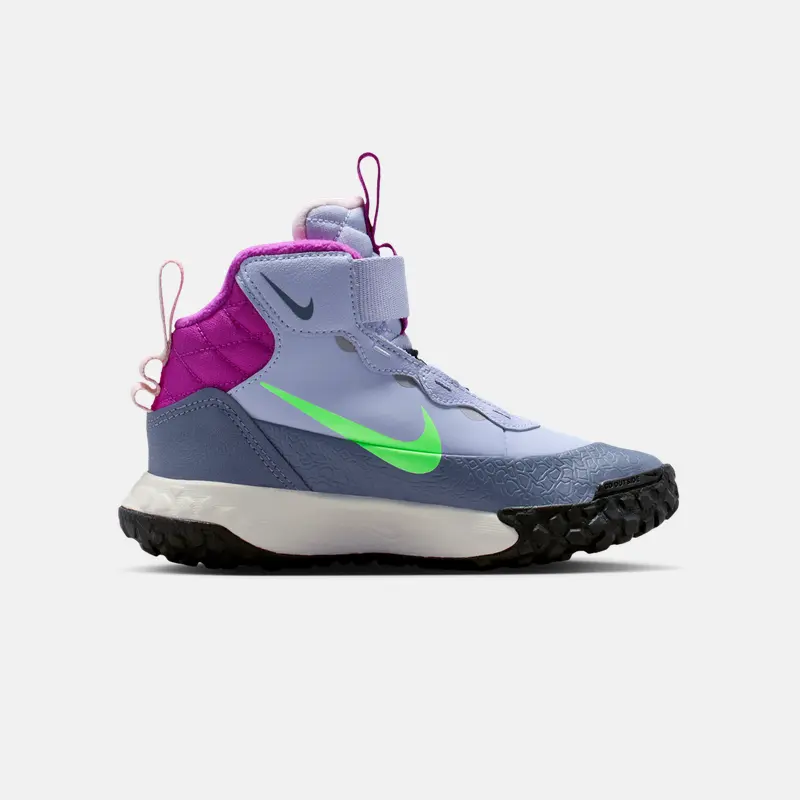 Детские туристические ботинки terrascout Nike, зеленый/ярко-фиолетовый — фото 3
