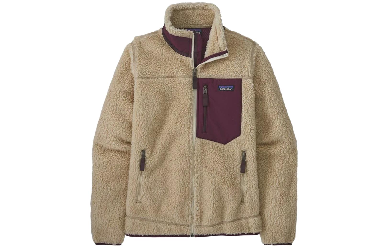 

Patagonia Классическая куртка Retro-X, Night Plum/Dark Natural W/Night Plume