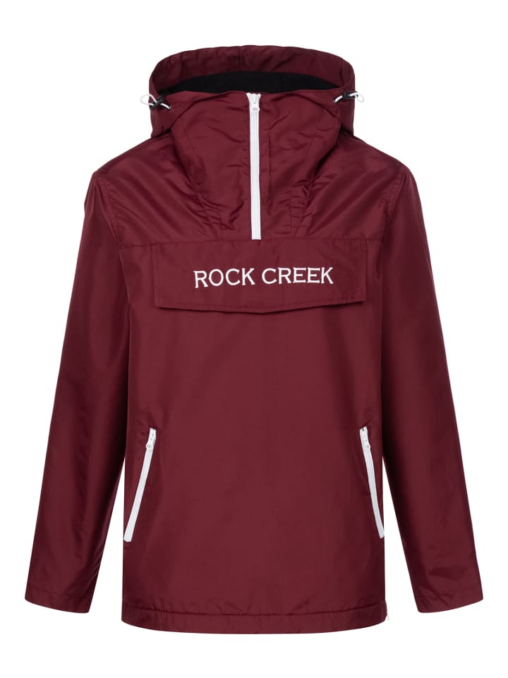 

Ветровка Rock Creek, винно-красный