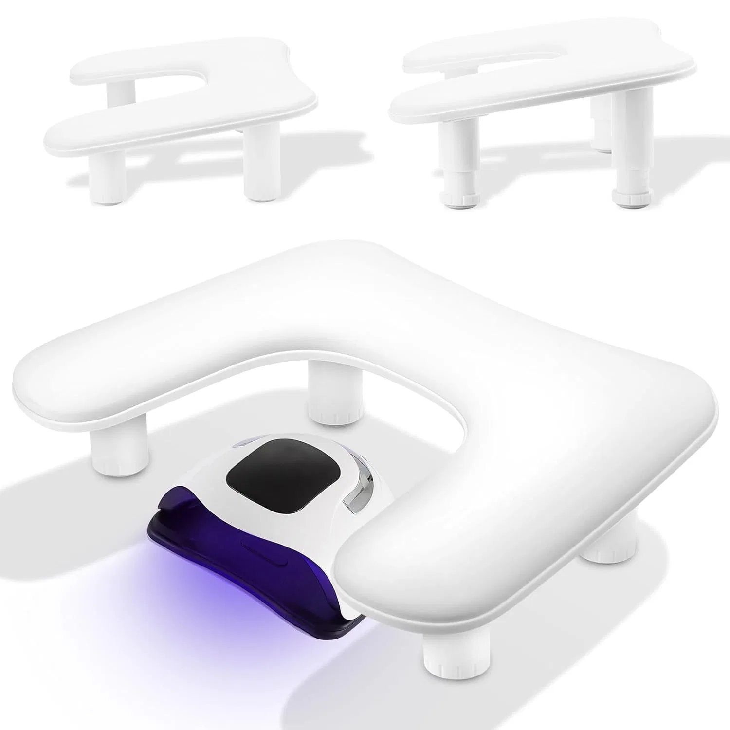 Подставка для рук для маникюра U-образная Jabnow, White