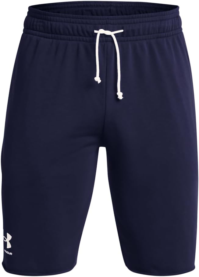 

Under Armour мужские шорты Rival Terry, (410) Midnight Navy/Onyx White