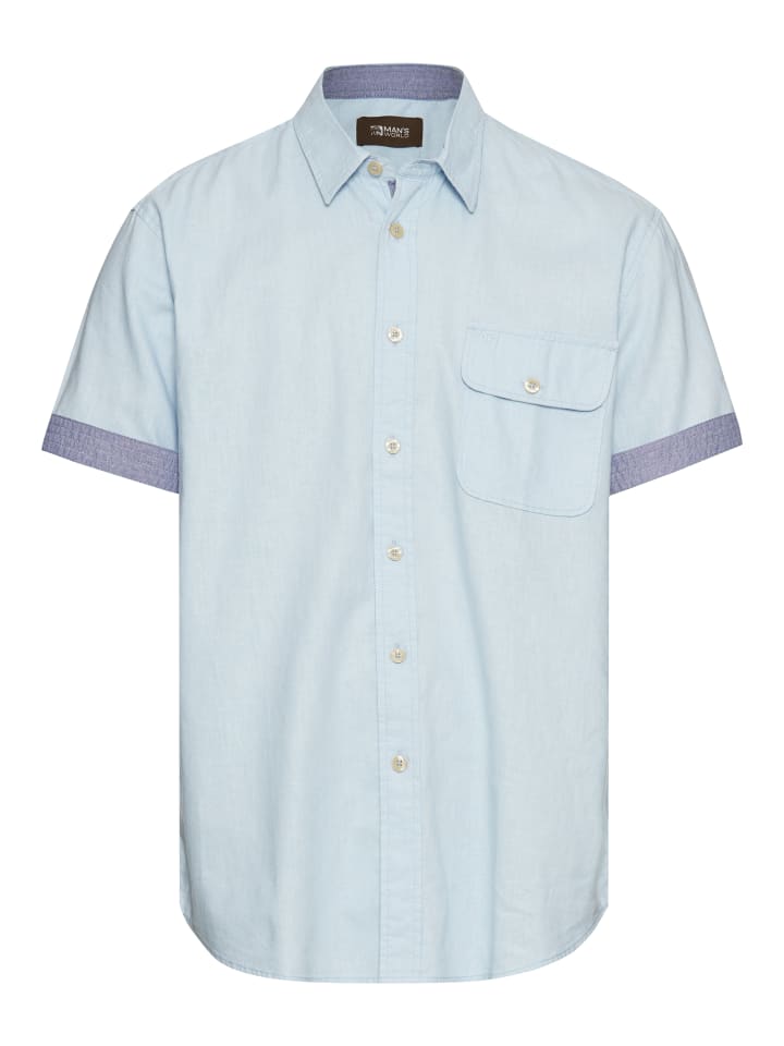 

Рубашка Man's World, светло-синий