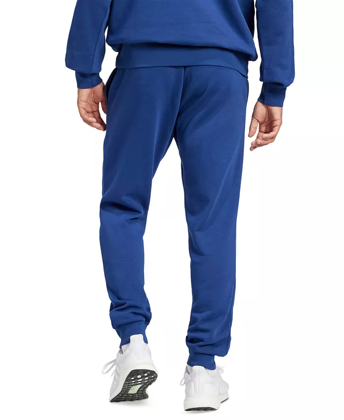 Мужские базовые брюки FeelCozy из флиса Adidas, синий — фото 2