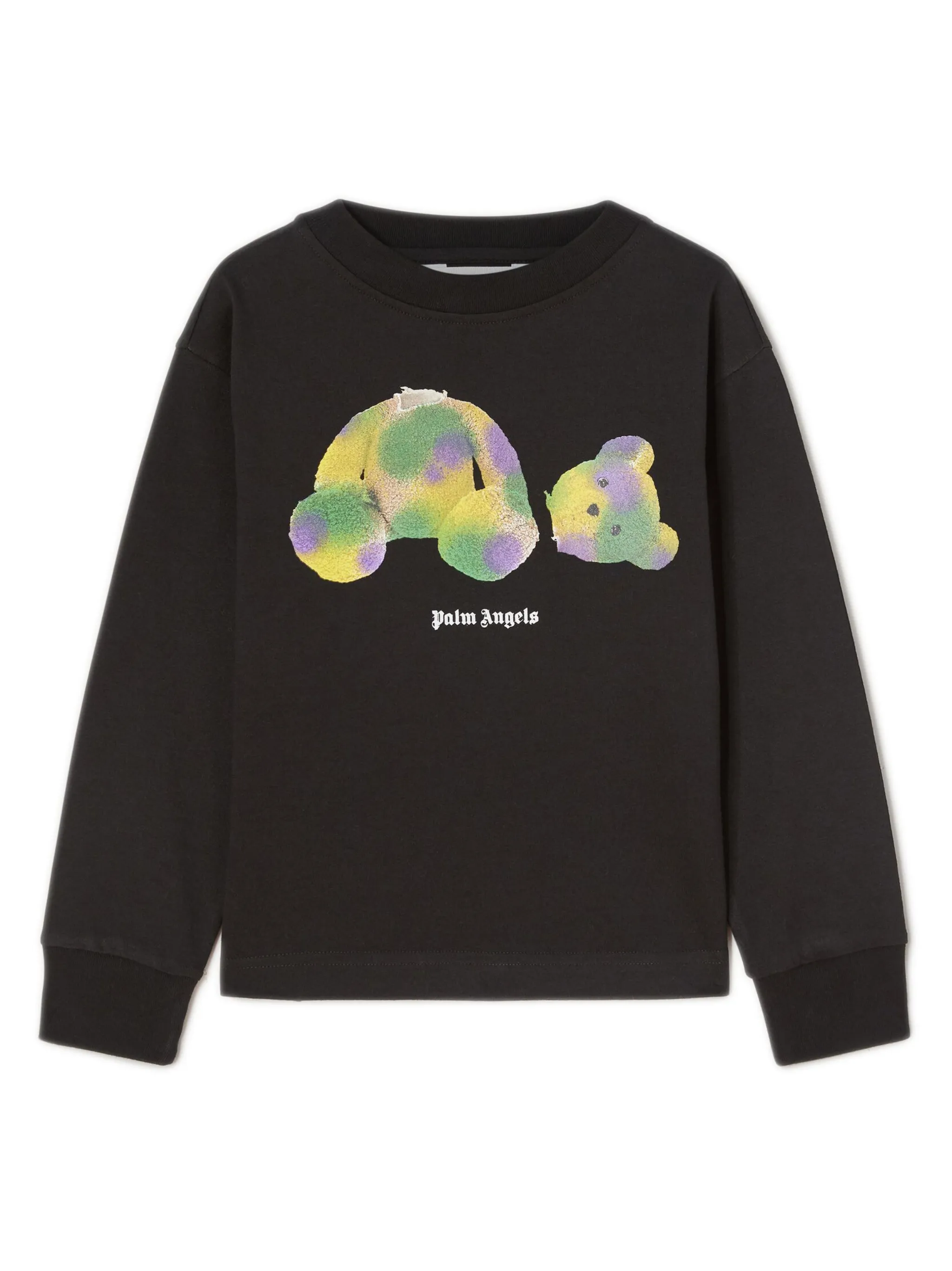 

Толстовка с логотипом Palm Angels Kids, черный