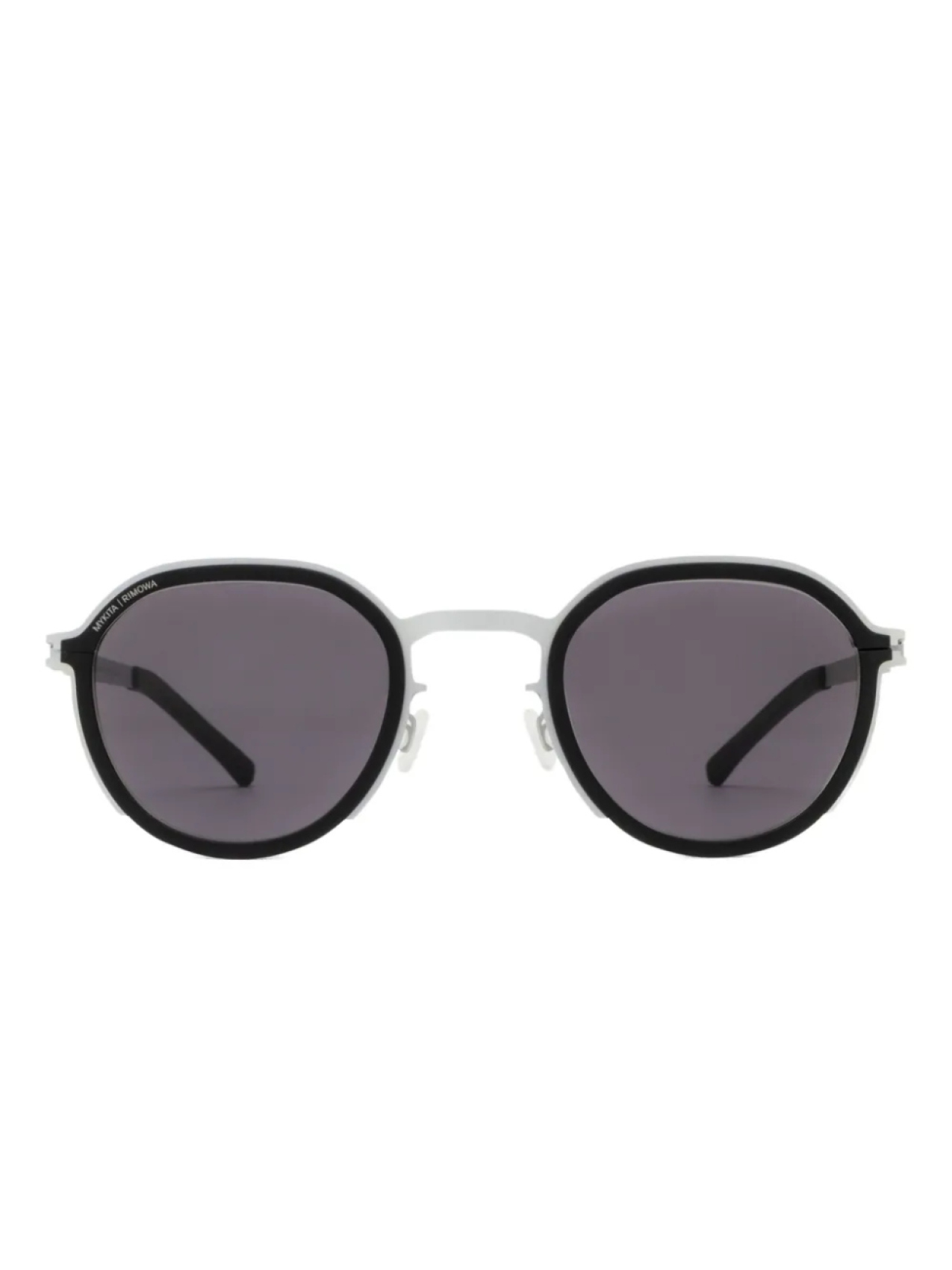 

Солнцезащитные очки Mykita MR001 SUN AL1-White Silver/Black, серебряный