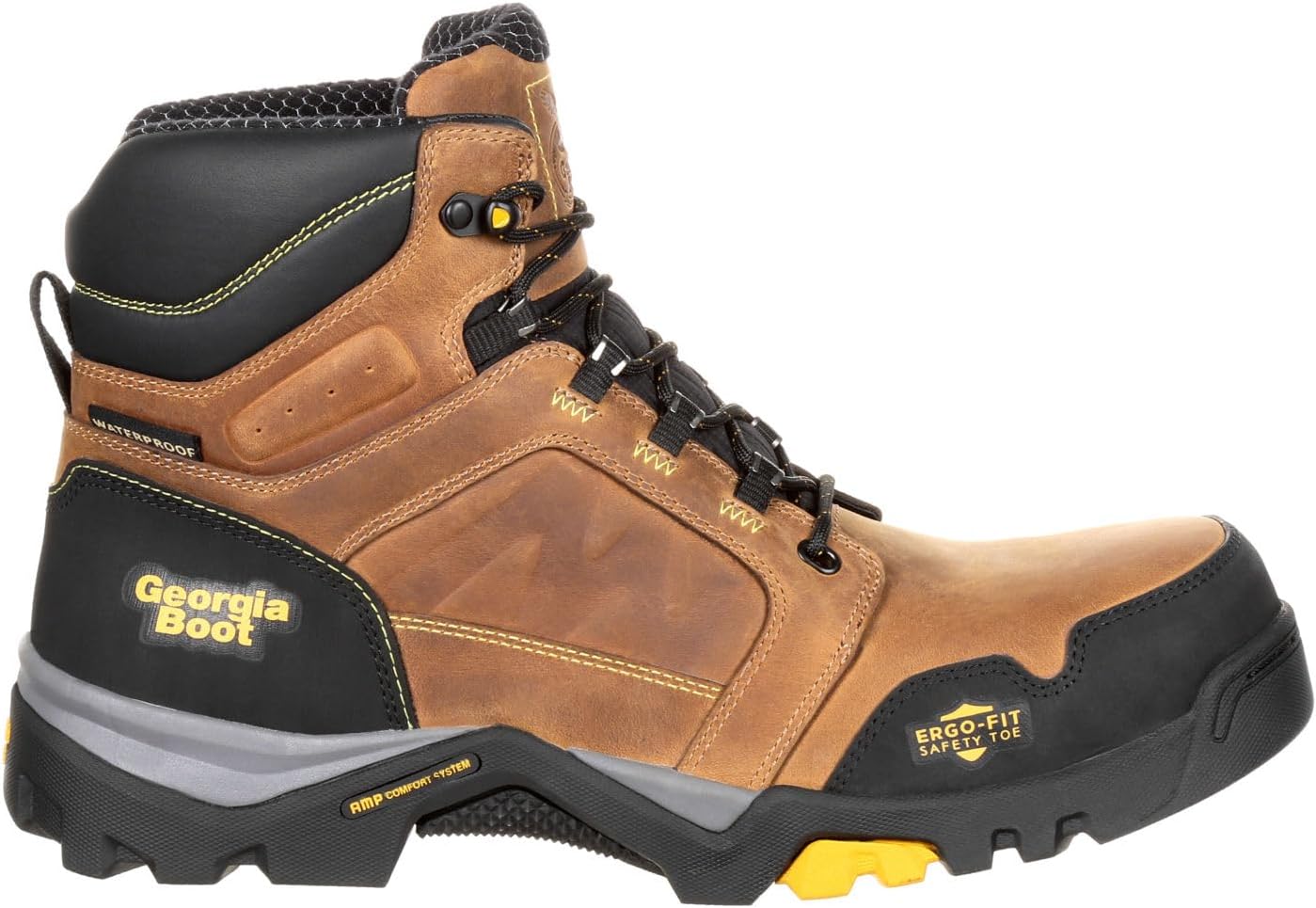 

Мужские ботинки Georgia Boot Amplitude с композитным носком и водонепроницаемые, Trail Crazy Horse