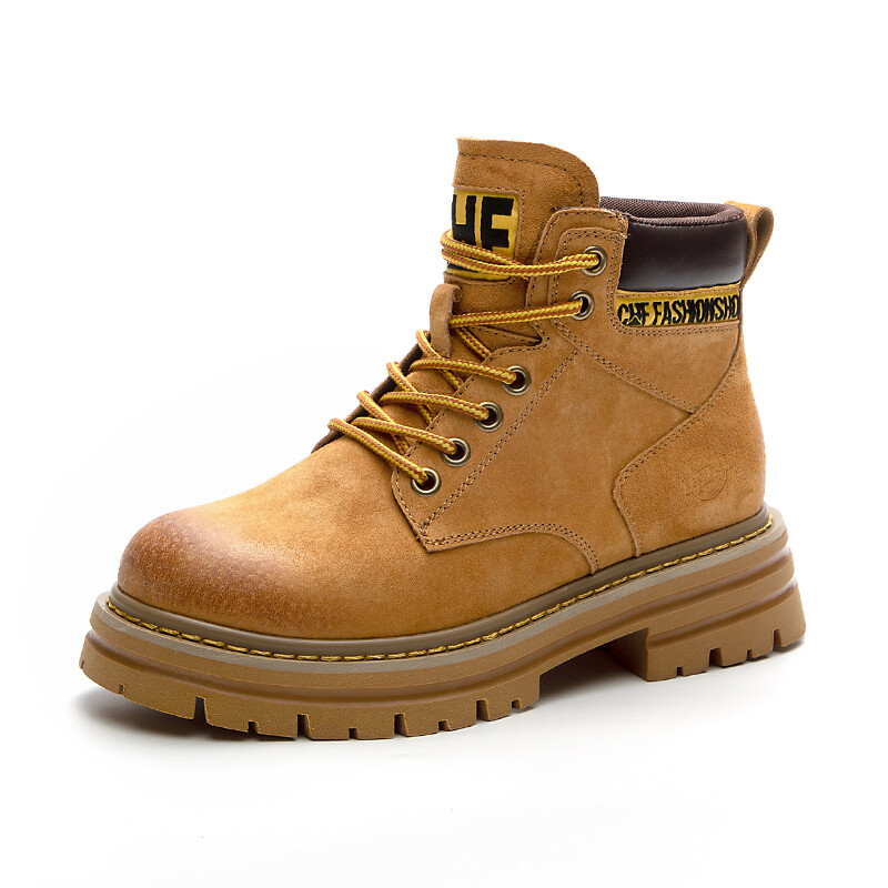 

Ботинки Martin Boot женские Xiangcheng, цвет Earthy yellow (pig bar heightened and fluffy)