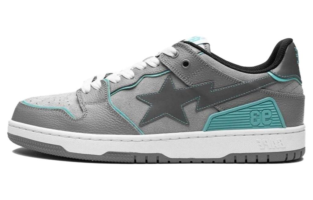 

BAPE Bape SK8 Sta Серый Бирюзовый A Bathing Ape