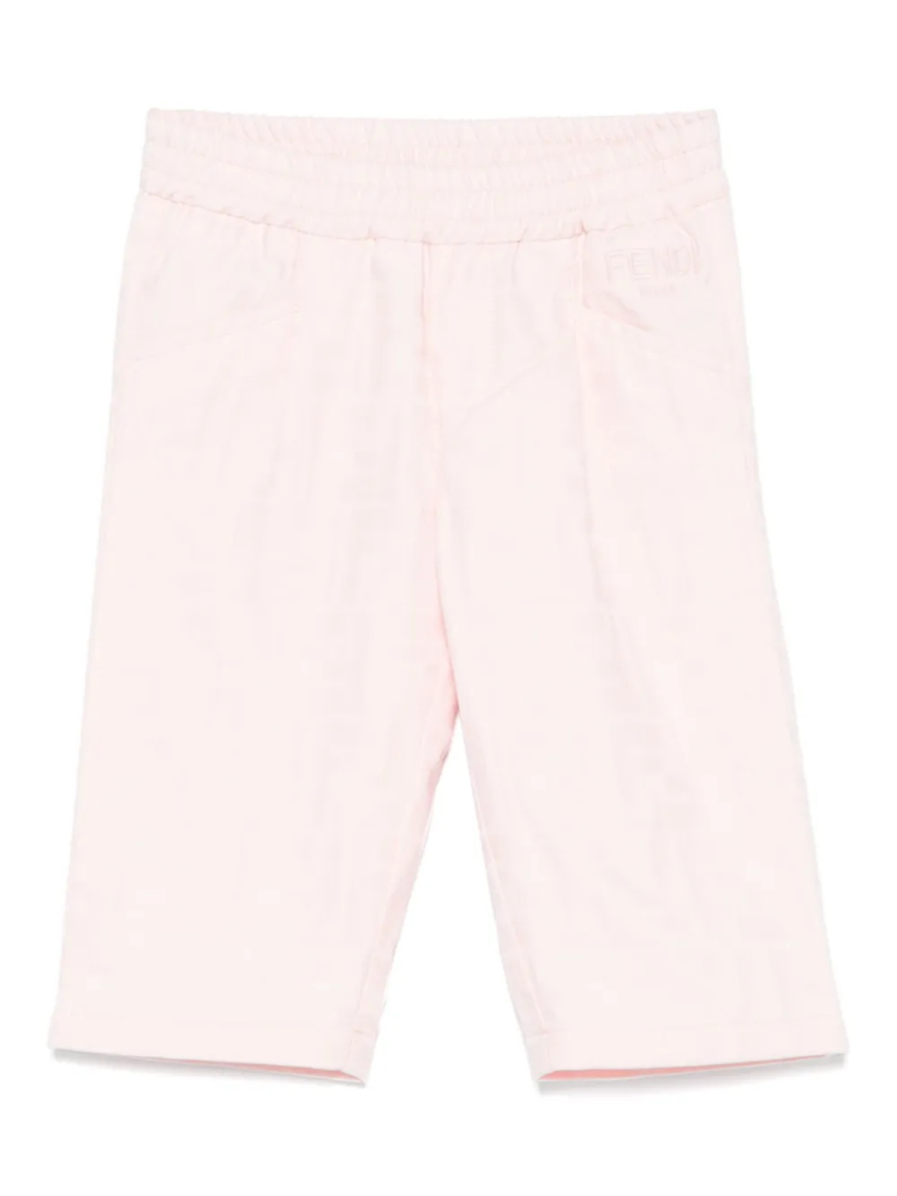 

Брюки с логотипом FF Fendi Kids, розовый